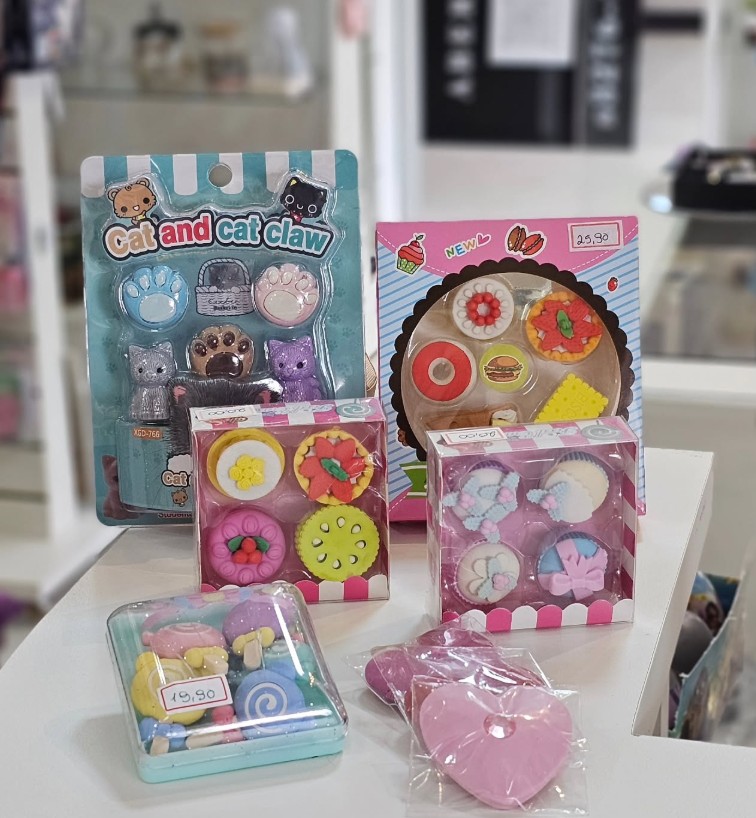 Kit Borrachas Divertidas Cat & Claw